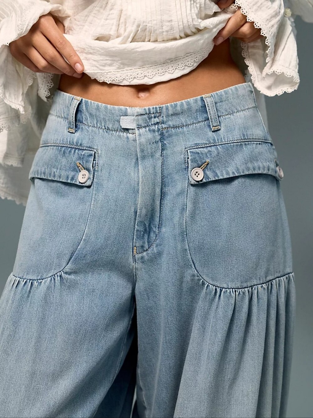 We The Free Lotus Balloon Jeans - Picture 7 of 7